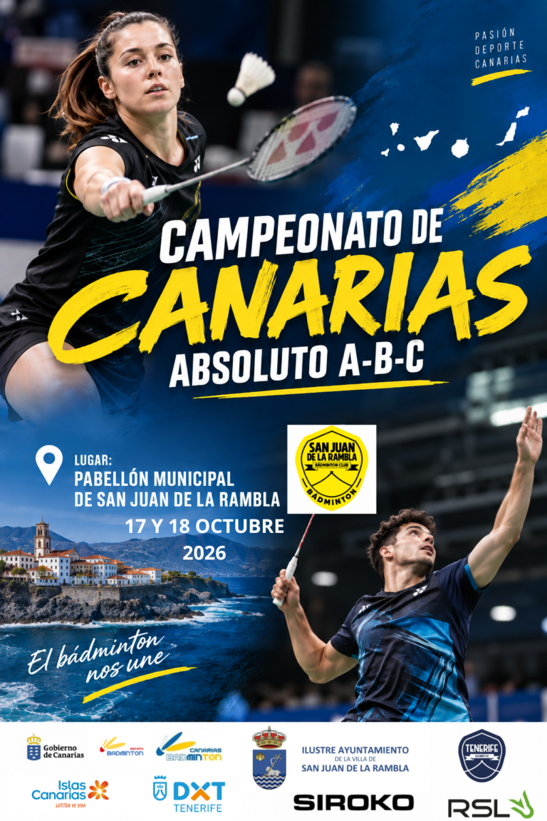 Ls isla de Tenerife acoge el Campeonato de Canarias Absoluto de Bádminton